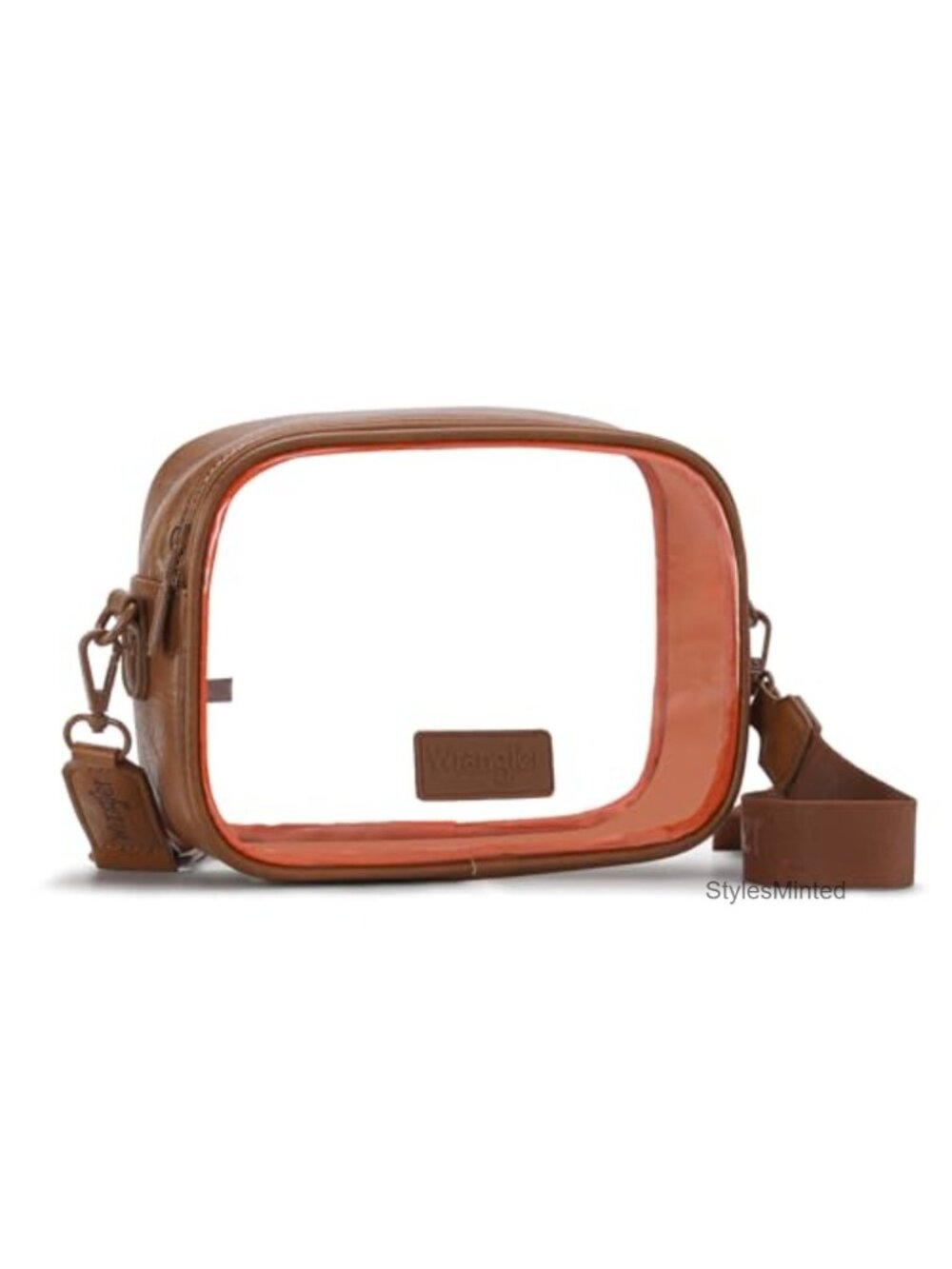 Clear Crossbody Bag Stadium Approved Waterproof PVC Purse